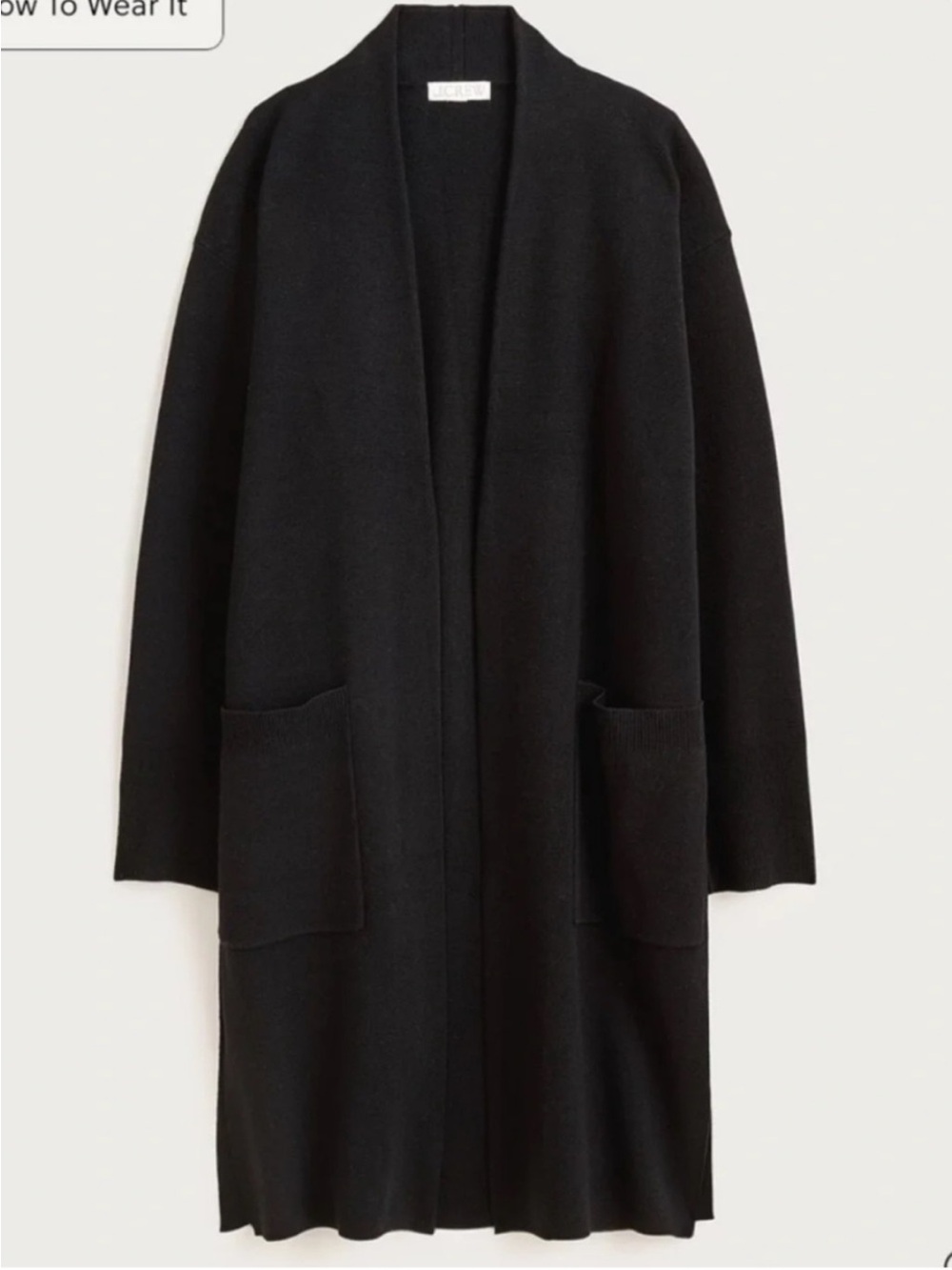 NWT J.Crew Long Sweater Cardigan